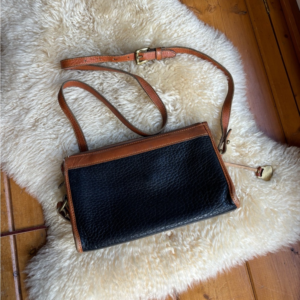 Vintage Dooney & Bourke Pebbled Leather Bag - Picture 5 of 15